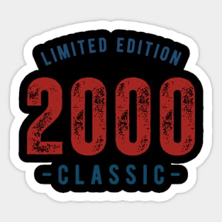 Limited Edition Classic 2000 Sticker